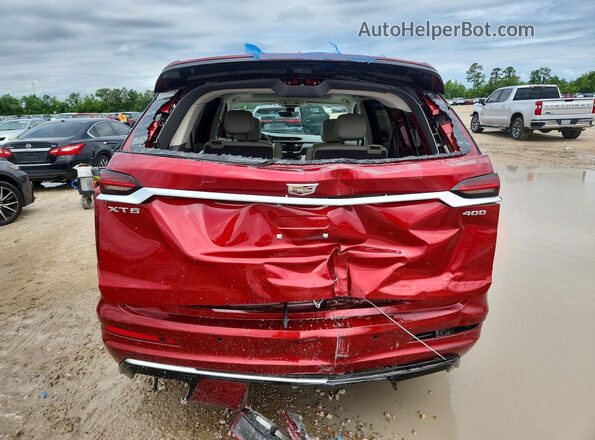 1GYKPCRSXPZ213094 2023 CADILLAC XT6 Red 