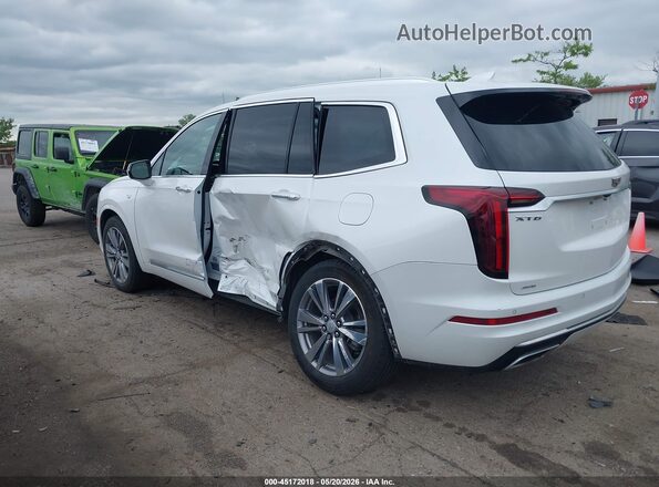 1GYKPDRS4RZ740167 2024 CADILLAC XT6 White Rear left