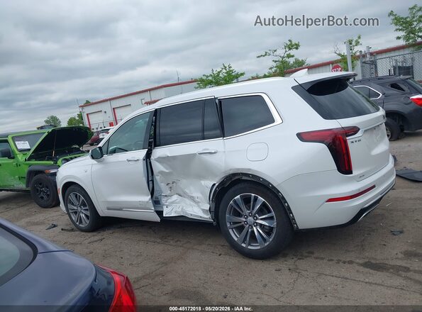 1GYKPDRS4RZ740167 2024 CADILLAC XT6 White 360 interior view