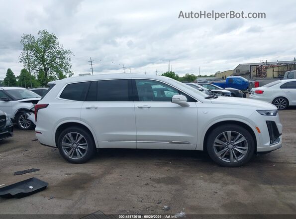 1GYKPDRS4RZ740167 2024 CADILLAC XT6 White Rear interior view