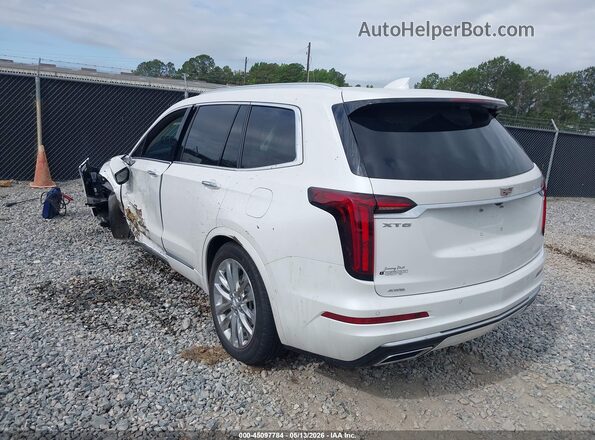 1GYKPDRS4SZ112616 2025 CADILLAC XT6 Белый Задняя левая четверть