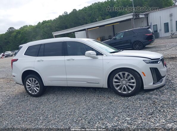 1GYKPDRS4SZ112616 2025 CADILLAC XT6 Белый Панорамный вид салона 360°