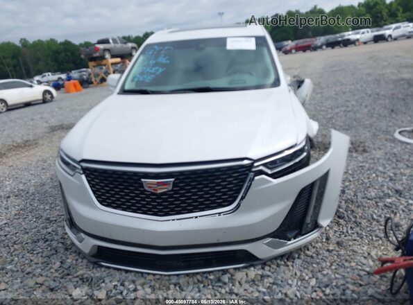 1GYKPDRS4SZ112616 2025 CADILLAC XT6 Белый Вид задней части салона