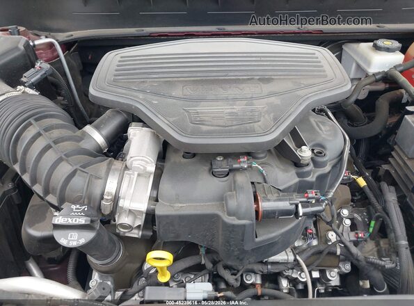 1GYKPDRS6MZ206015 2021 CADILLAC XT6 Red Հետևի տեսք