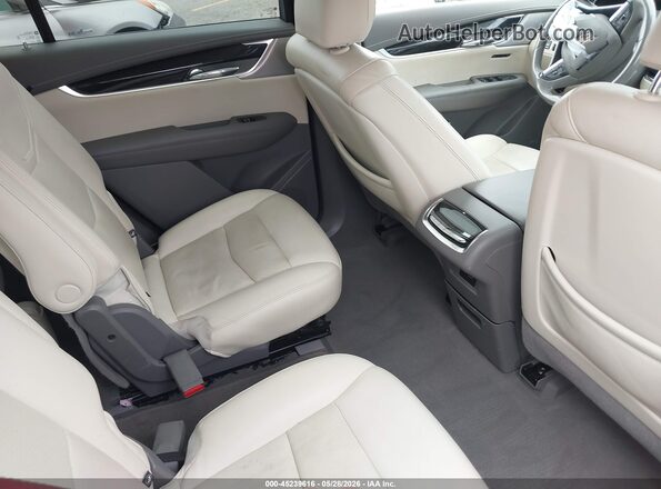1GYKPDRS6MZ206015 2021 CADILLAC XT6 Red VIN կոդի պիտակի տեսք