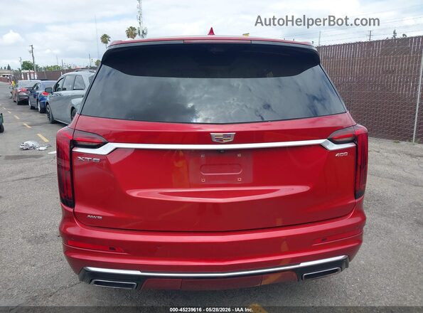 1GYKPDRS6MZ206015 2021 CADILLAC XT6 Red 