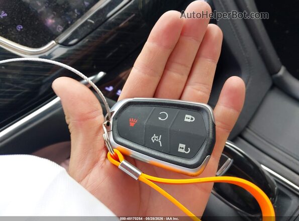 1GYKPDRS7LZ134028 2020 CADILLAC XT6 Gray წინა პანელის ხედი