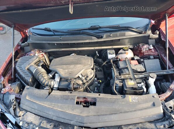 1GYKPDRS8MZ159652 2021 CADILLAC OTHER Red Вид підкапотного простору