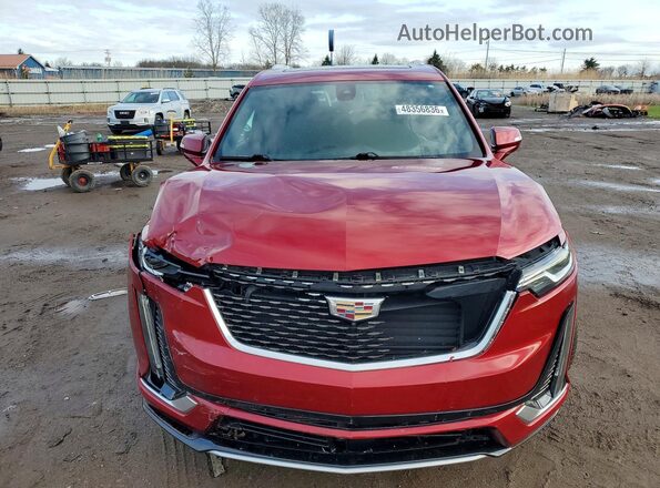 1GYKPDRS8MZ159652 2021 CADILLAC OTHER Red Вид спереду
