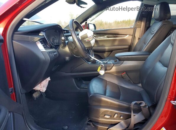 1GYKPDRS8MZ159652 2021 CADILLAC OTHER Red Вид салону спереду