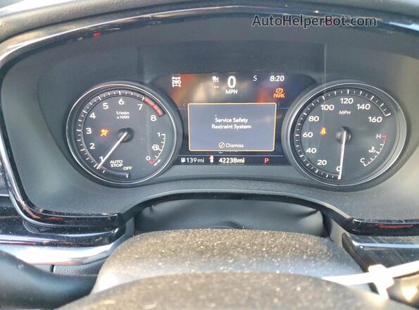 1GYKPDRS8MZ159652 2021 CADILLAC OTHER Red Вид щитка приладів