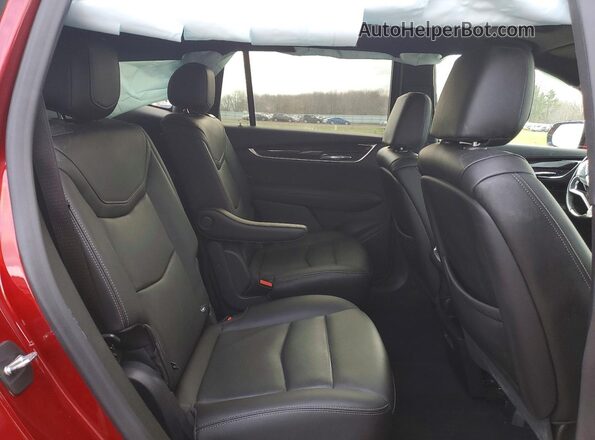 1GYKPDRS8MZ159652 2021 CADILLAC OTHER Red Вид задньої частини салону