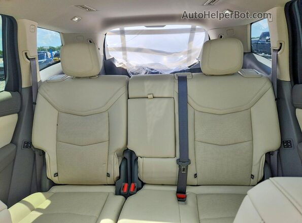 1GYKPDRS8RZ734839 2024 CADILLAC XT6 Белый Вид задних сидений