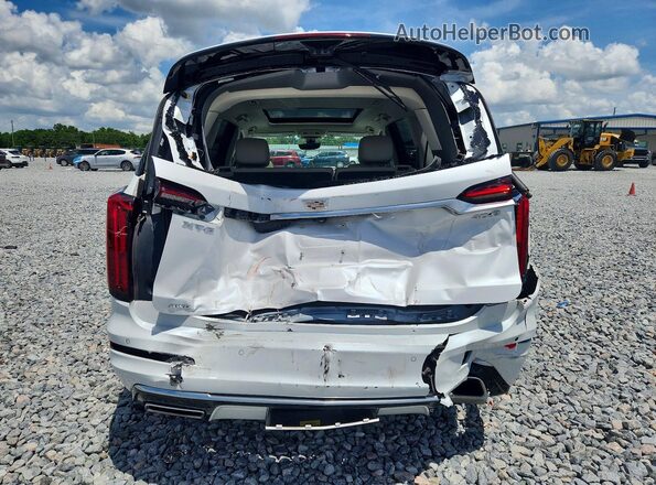 1GYKPDRS8RZ734839 2024 CADILLAC XT6 Белый Вид сзади