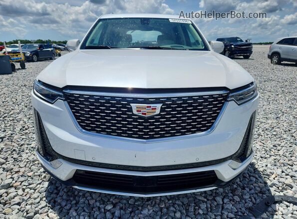 1GYKPDRS8RZ734839 2024 CADILLAC XT6 Белый Вид спереди