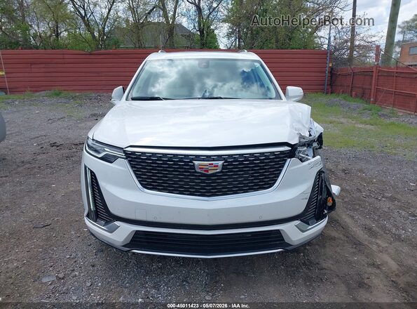 1GYKPDRS8SZ144503 2025 CADILLAC OTHER White Սարքավորումների վահանակի տեսք