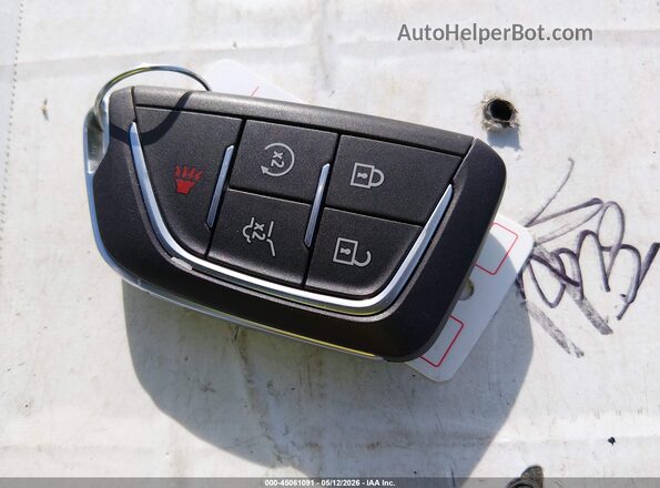 1GYKPRRL0SZ300877 2025 CADILLAC OTHER Gray Dashboard view