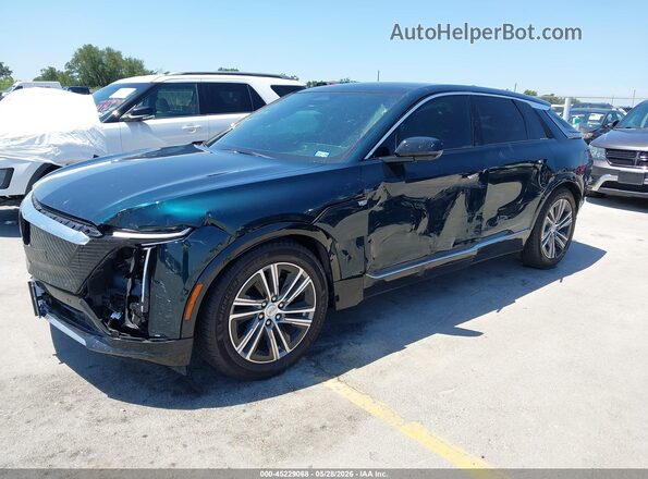 1GYKPRRL1RZ115246 2024 CADILLAC OTHER Зеленый Передняя левая четверть