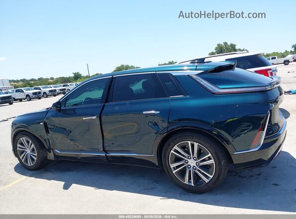 1GYKPRRL1RZ115246 2024 CADILLAC OTHER Зеленый Панорамный вид салона 360°