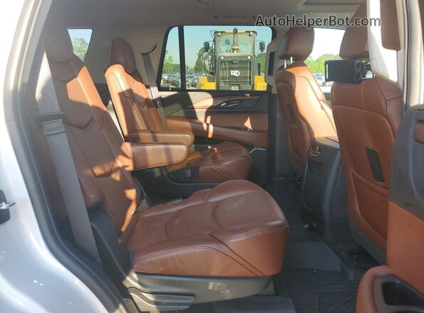 1GYS3BKJ2LR135377 2020 CADILLAC ESCALADE White უკანა სალონის ხედი
