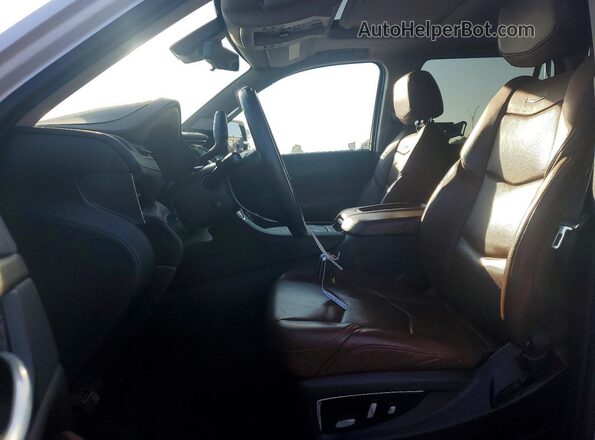 1GYS3BKJ2LR135377 2020 CADILLAC ESCALADE White წინა სალონის ხედი