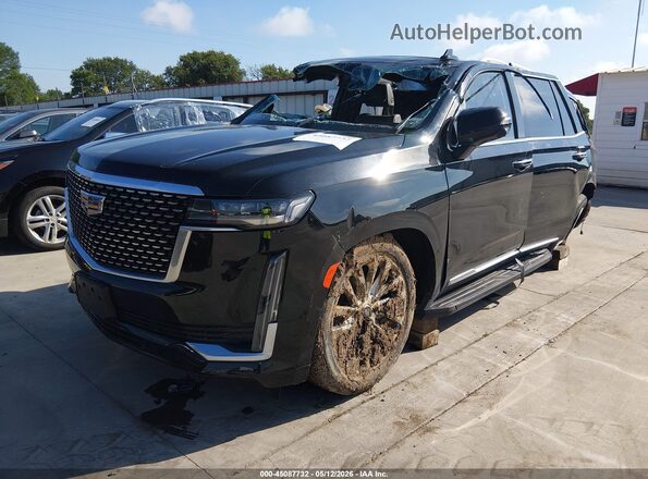 1GYS3BKL3RR317423 2024 CADILLAC ESCALADE Black Front left