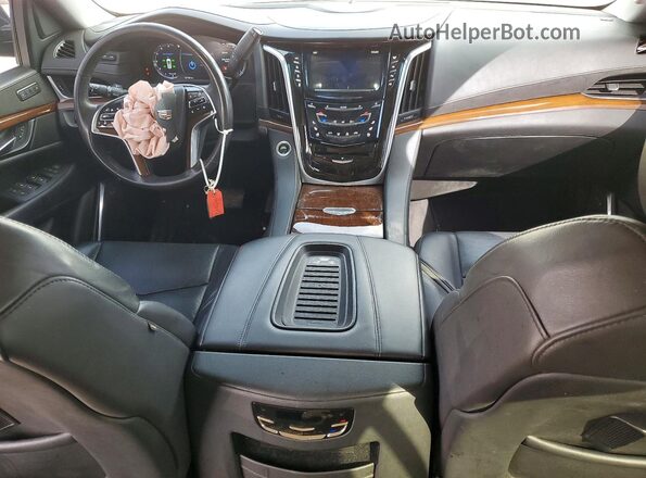 1GYS3CKJ9LR227172 2020 CADILLAC ESCALADE Blue Widok deski rozdzielczej