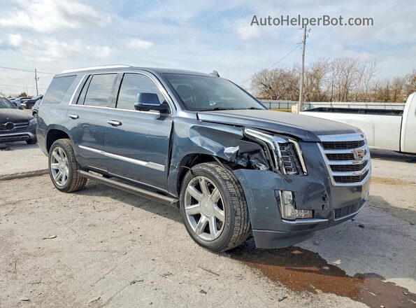 1GYS3CKJ9LR227172 2020 CADILLAC ESCALADE Blue Przód prawy