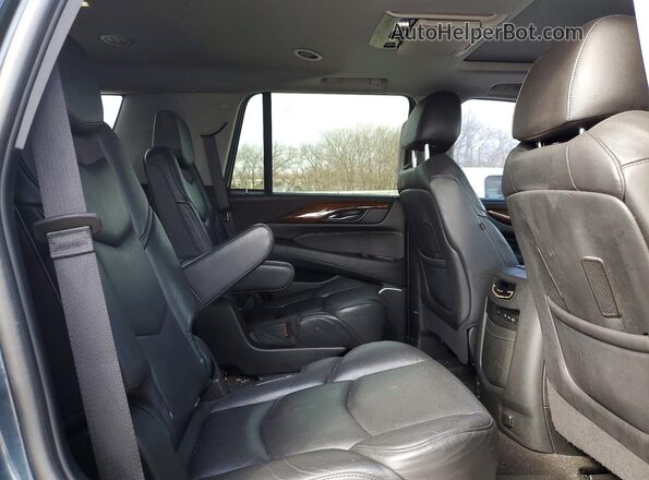 1GYS3CKJ9LR227172 2020 CADILLAC ESCALADE Blue Widok wnętrza z tyłu