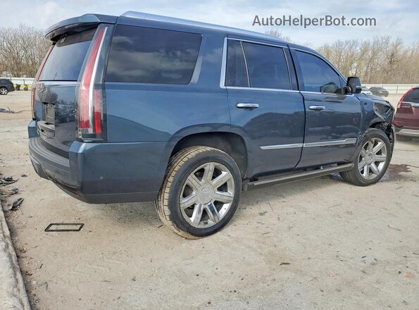 1GYS3CKJ9LR227172 2020 CADILLAC ESCALADE Blue Tył prawy