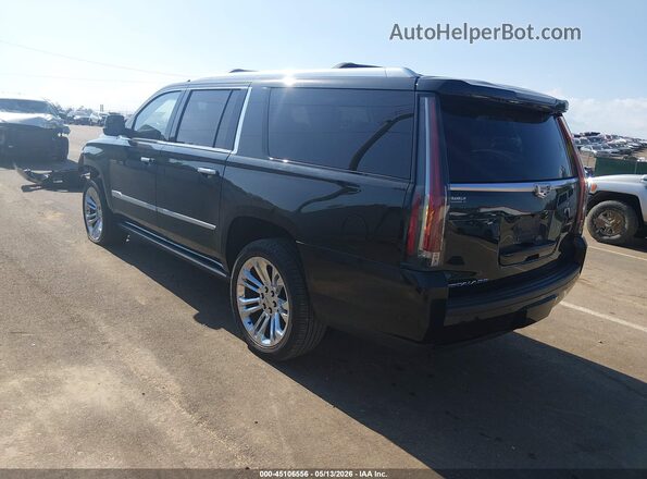 1GYS3JKJ2KR100668 2019 CADILLAC ESCALADE Black უკანა მარცხენა