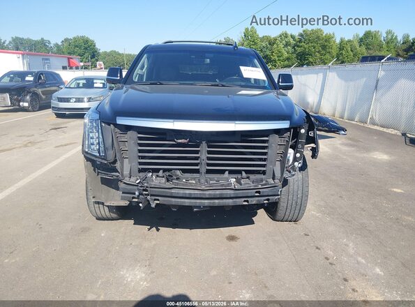 1GYS3JKJ2KR100668 2019 CADILLAC ESCALADE Black წინა ხედი