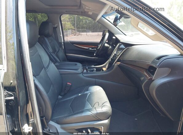 1GYS4BKJ3LR138964 2020 CADILLAC ESCALADE Черный Вид салона спереди