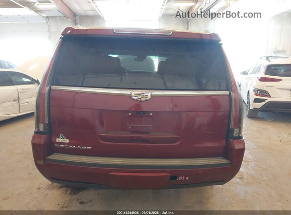 1GYS4BKJ4HR380802 2017 CADILLAC ESCALADE Red 