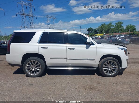 1GYS4BKJ7LR304094 2020 CADILLAC ESCALADE White Widok wnętrza z tyłu