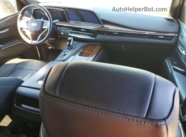 1GYS4BKL3PR346060 2023 CADILLAC ESCALADE Black Widok deski rozdzielczej
