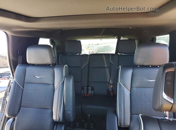 1GYS4BKL3PR346060 2023 CADILLAC ESCALADE Black Widok tylnych siedzeń