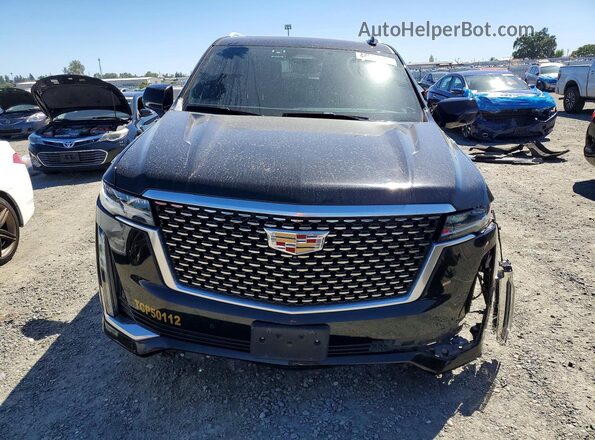 1GYS4BKL3PR346060 2023 CADILLAC ESCALADE Black Widok z przodu