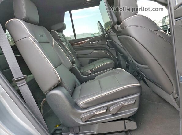 1GYS4BKLXPR403354 2023 CADILLAC ESCALADE Silver უკანა სალონის ხედი