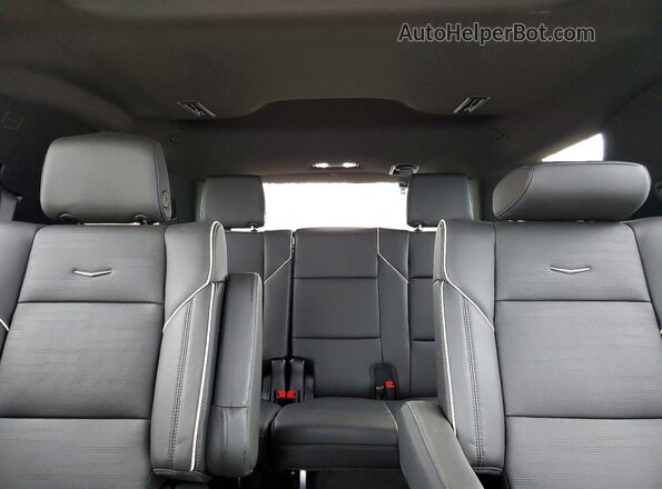 1GYS4BKLXPR403354 2023 CADILLAC ESCALADE Silver უკანა სავარძლების ხედი