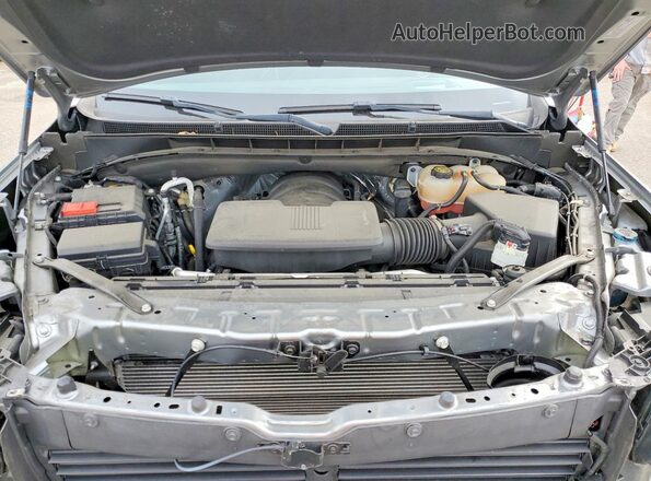 1GYS4BKLXPR403354 2023 CADILLAC ESCALADE Silver ძრავის განყოფილების ხედი