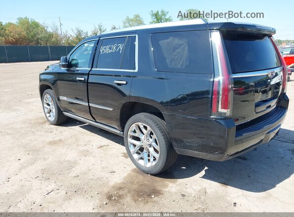 1GYS4CKJ8HR297668 2017 CADILLAC ESCALADE Black Rear left