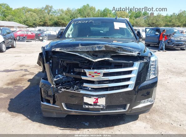 1GYS4CKJ8HR297668 2017 CADILLAC ESCALADE Black Rear interior view