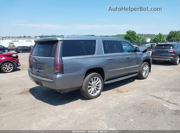 1GYS4HKJ7KR203140 2019 CADILLAC ESCALADE Silver Trasero derecho