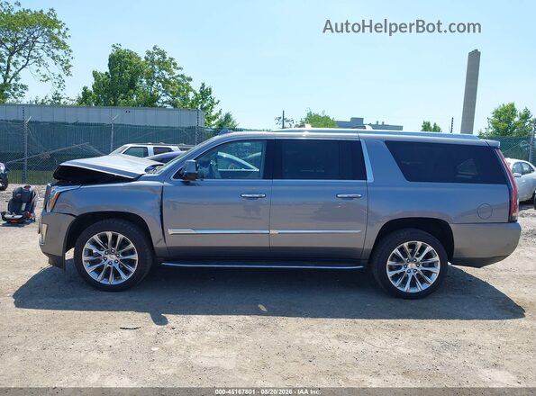 1GYS4HKJ7KR203140 2019 CADILLAC ESCALADE Silver Vista interior de 360 grados