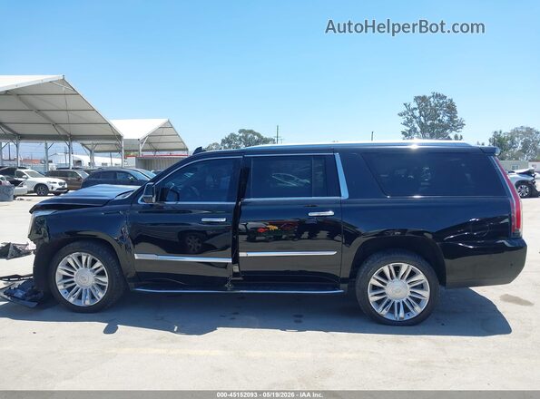 1GYS4JKJ1LR294401 2020 CADILLAC ESCALADE Black Widok wnętrza z tyłu