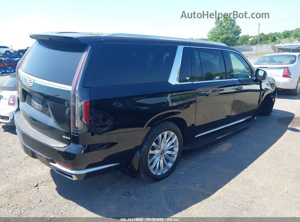 1GYS4JKL7PR162797 2023 CADILLAC ESCALADE Black უკანა მარჯვენა