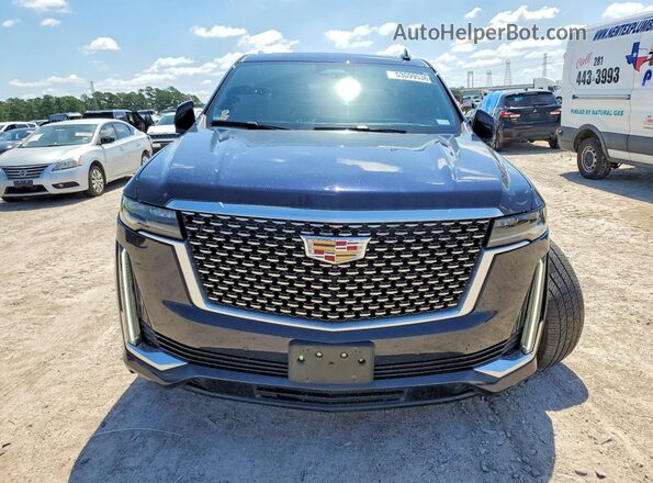 1GYS4LKL0PR511827 2023 CADILLAC ESCALADE Blue Դիմացի տեսք