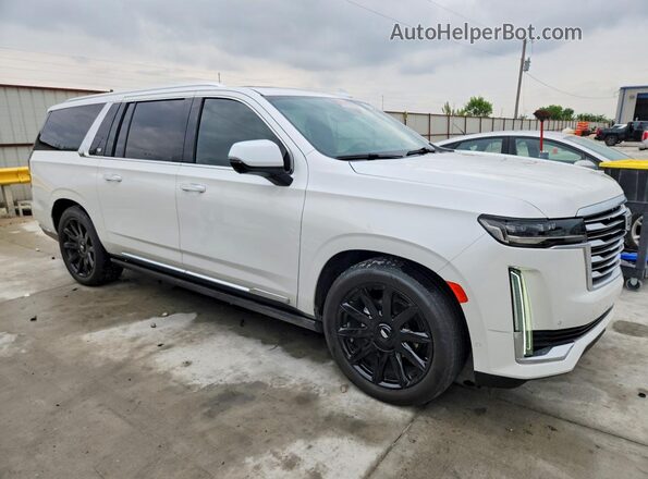 1GYS4MKL5MR319465 2021 CADILLAC ESCALADE White Przód prawy