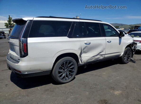 1GYS4PKL5PR553692 2023 CADILLAC ESCALADE White Trasero derecho
